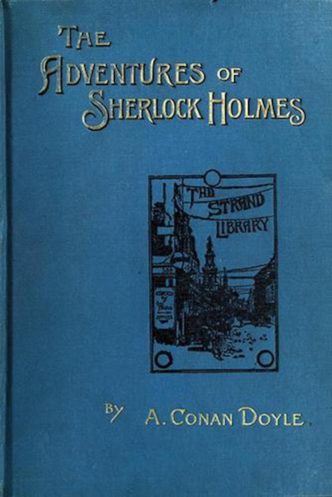 Project Gutenberg eBook #1661 The Adventures of Sherlock Holmes cover image