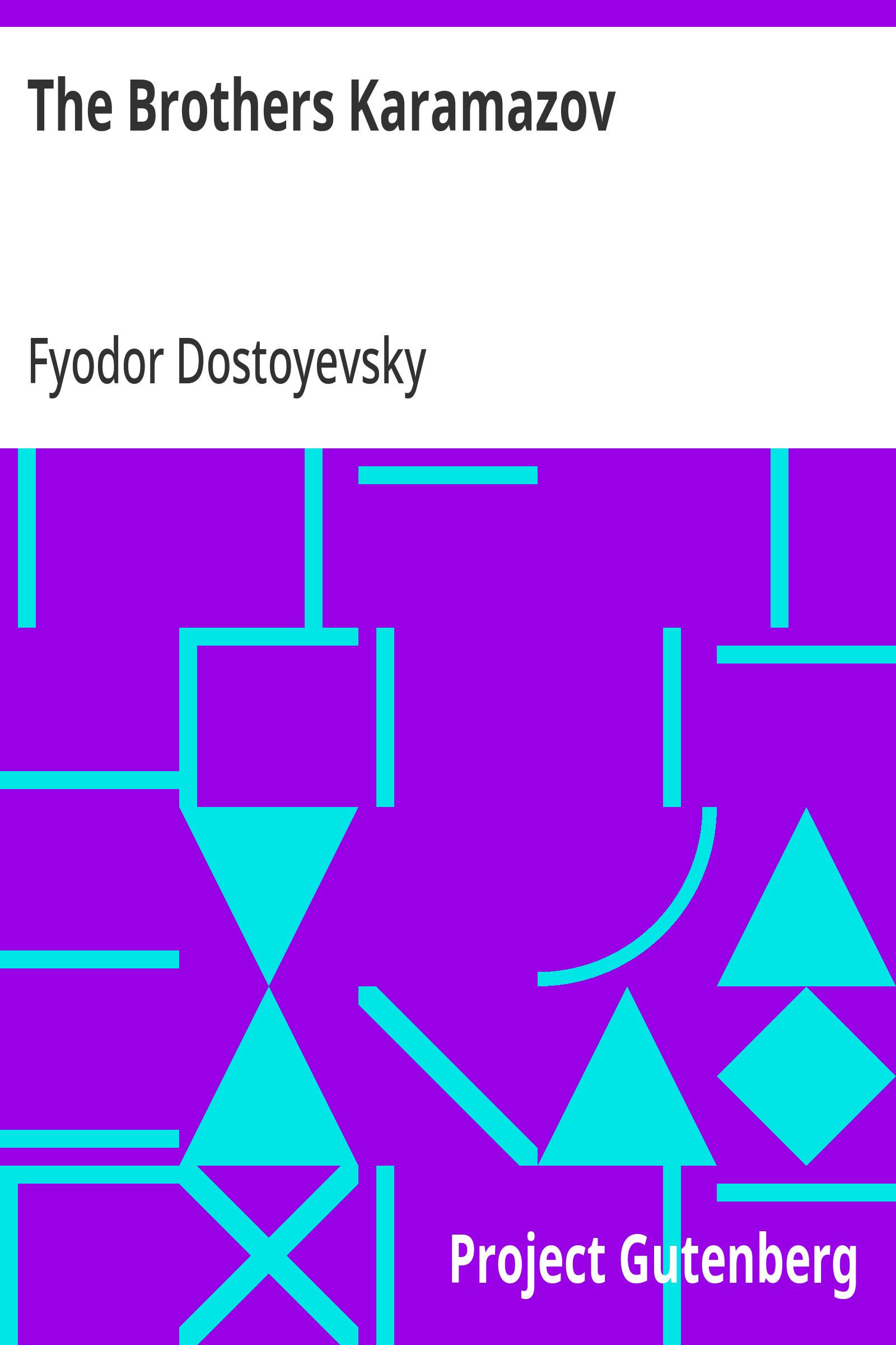 Project Gutenberg eBook #28054 The Brothers Karamazov cover image