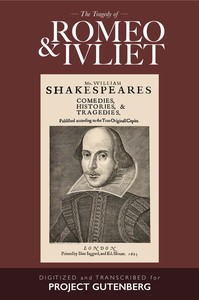 Public-domain cover art included with Project Gutenberg eBook #1513 Romeo and Juliet