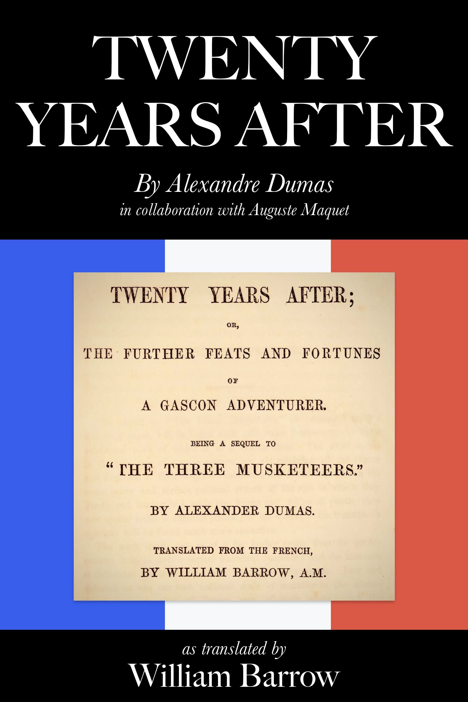 Project Gutenberg eBook #1259 Twenty Years After cover image